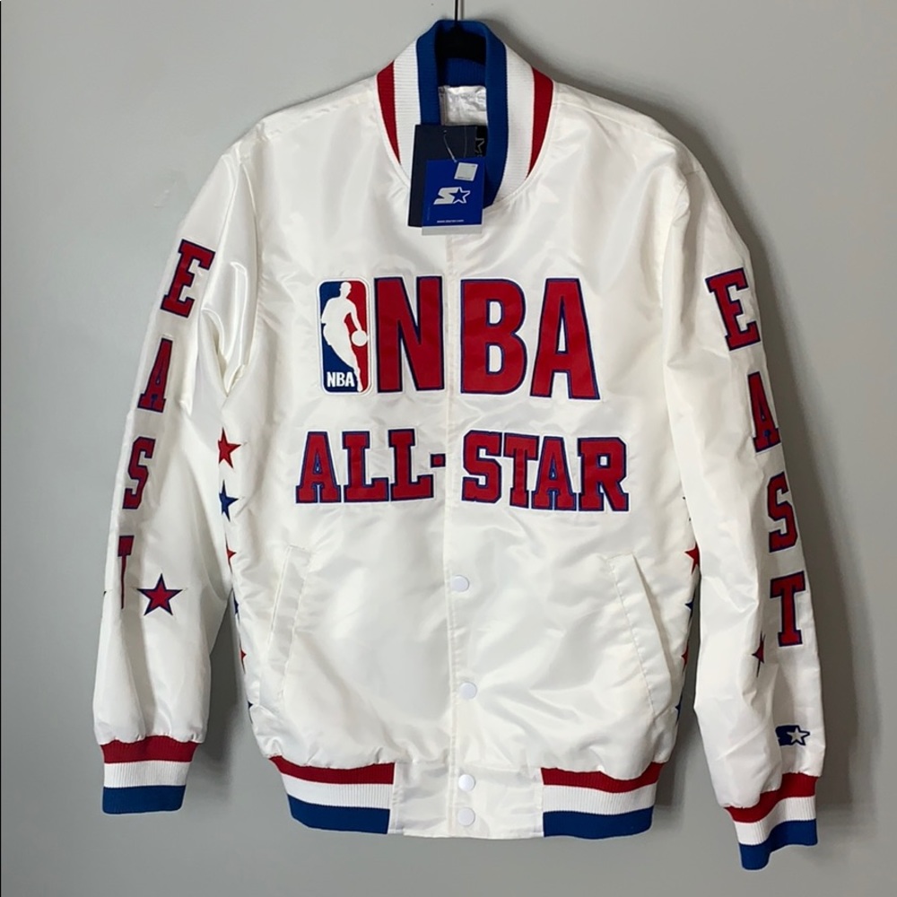 STARTER Vintage Winter NBA All Star Satin Jacket